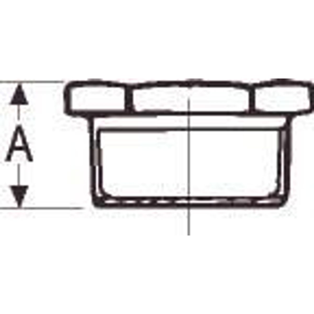 1 - 3/4 G. Nippelmuffe