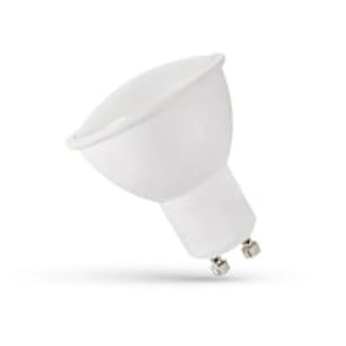 1,5W LED spot med GU10 fatning - Mlkehvid front, 230V, 125lm, RA80