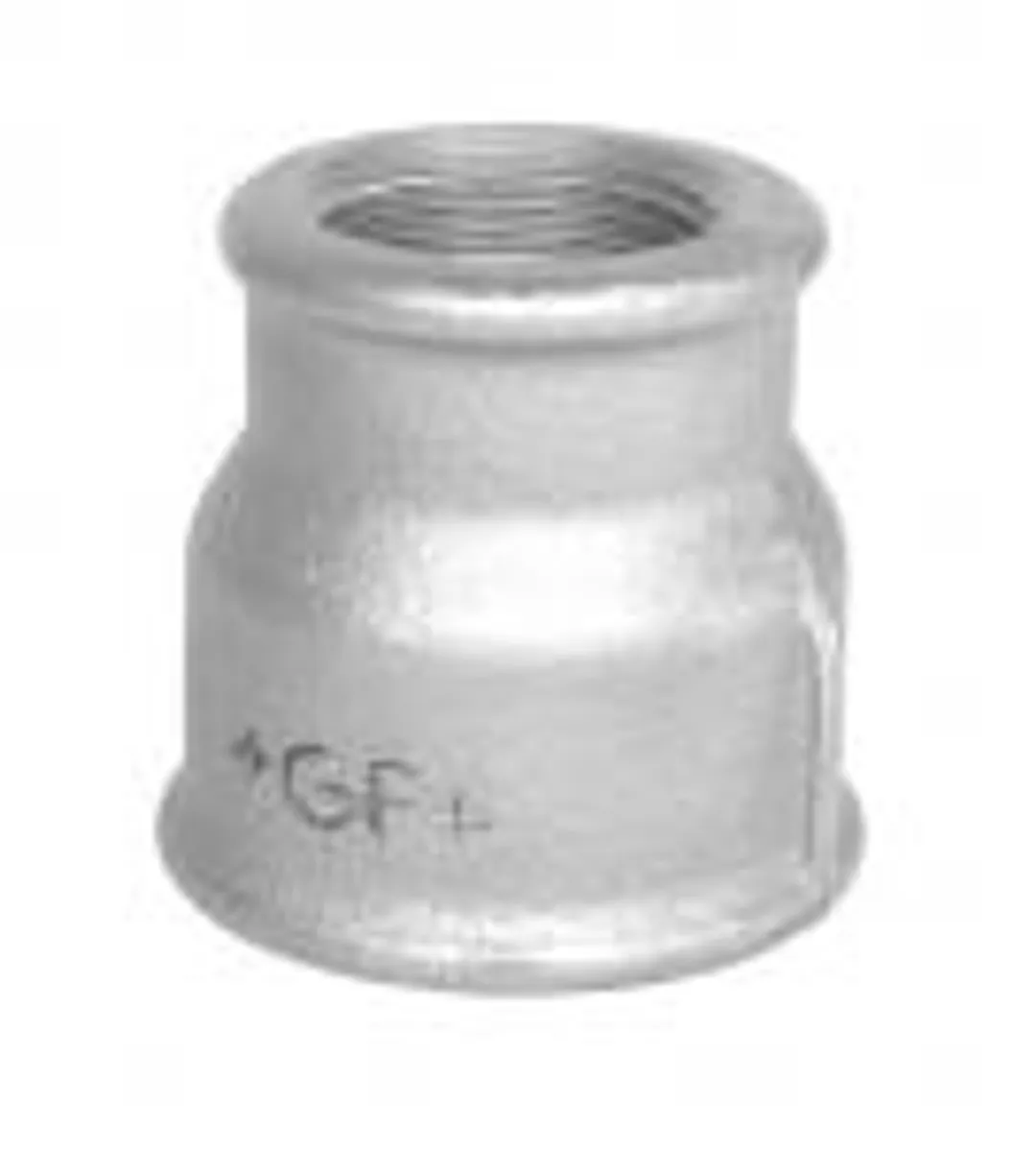 1" X 3/8" Galvaniseret Formmuffe Muffe/muffe