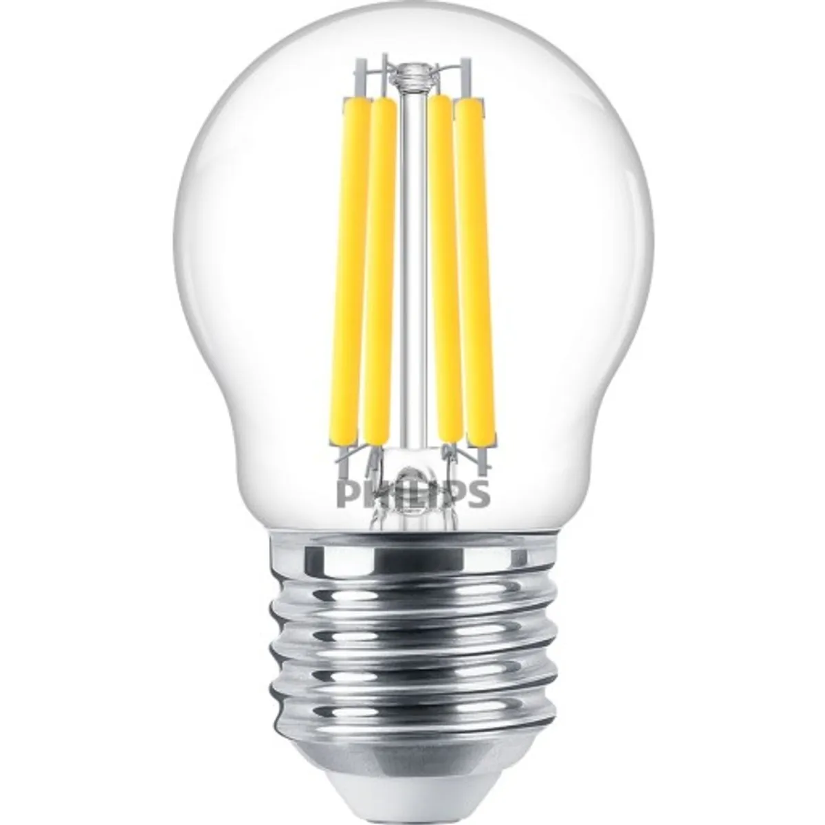 10 stk Master Value LED Krone Dæmpbar 3,4W 927 E27 P45 klar 470lm