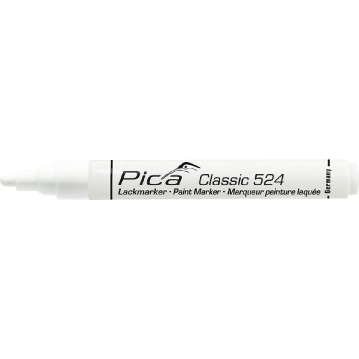 10 stk Pica Lackmarker til metal - Hvid