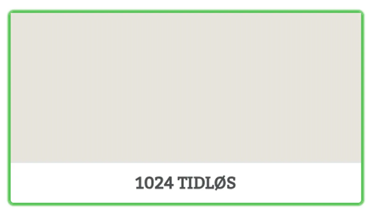 1024 - TIDSLØS - 0.68 L - Maling