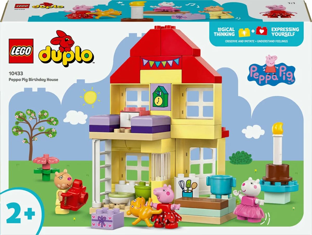 10433 LEGO DUPLO Peppa Pig Gurli Gris' fødselsdagshus