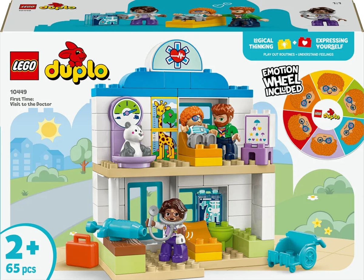 10449 DUPLO Town Første gang: Besøg hos lægen