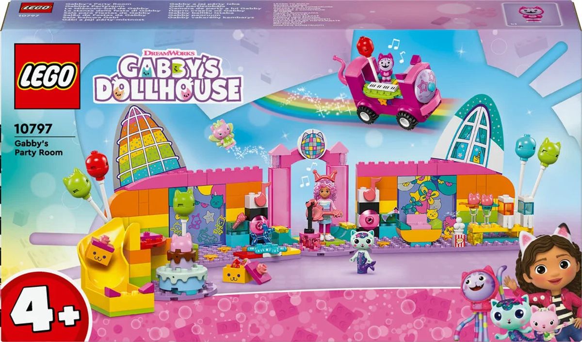 10797 LEGO Gabby's Dollhouse Gabbys partyrum