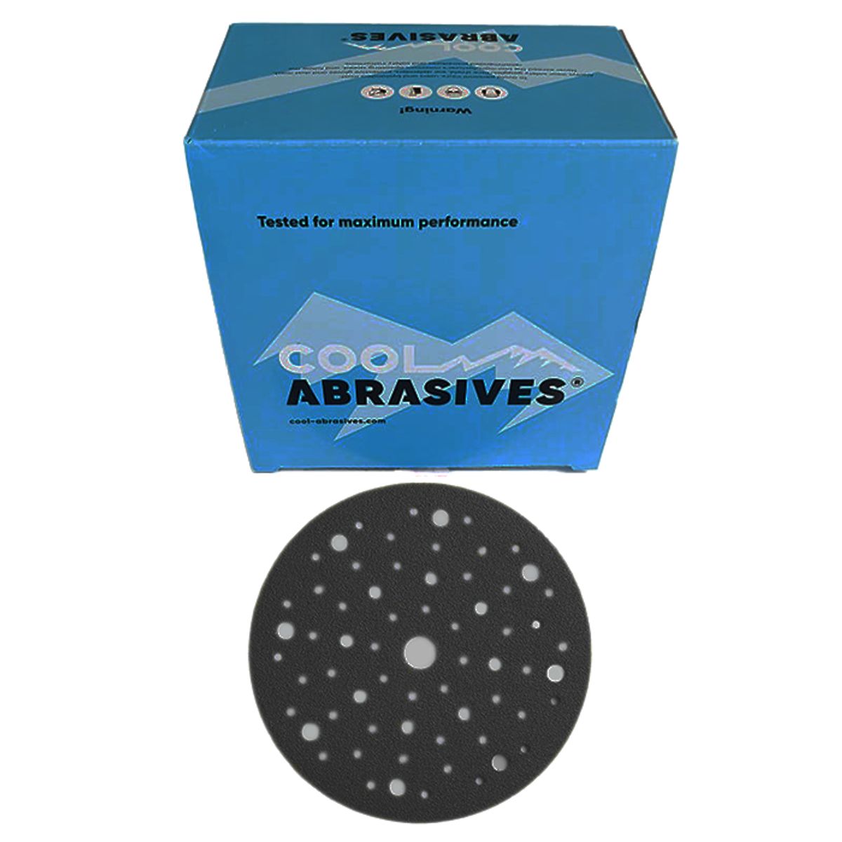 150mm Sliberondeller 25 stk. - Cool Abrasives Korn P240