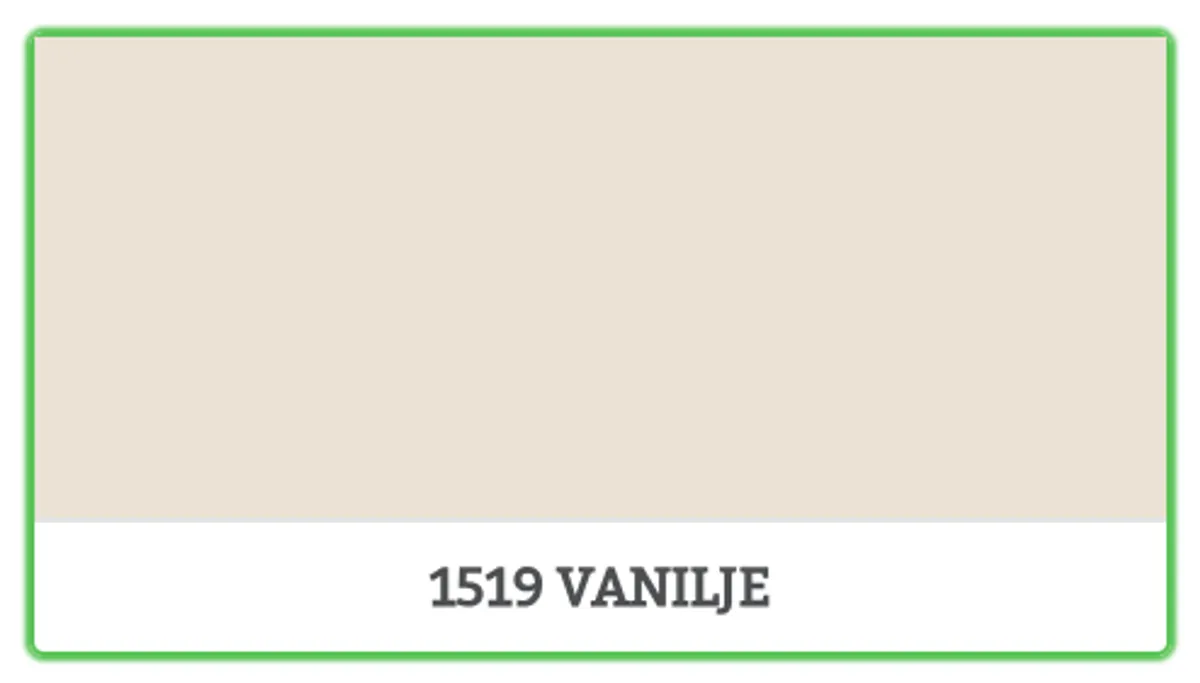 1519 - VANILJE - 0.45 L - Maling