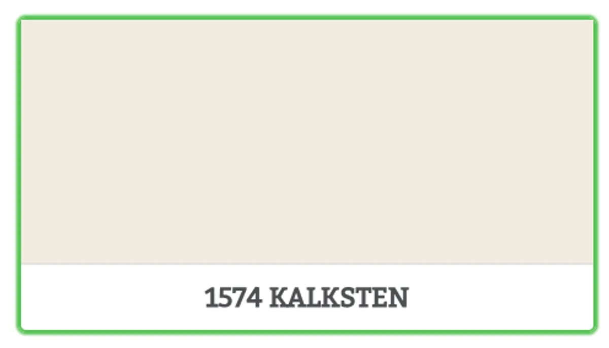 1574 - KALKSTEN - 0.45 L - Maling