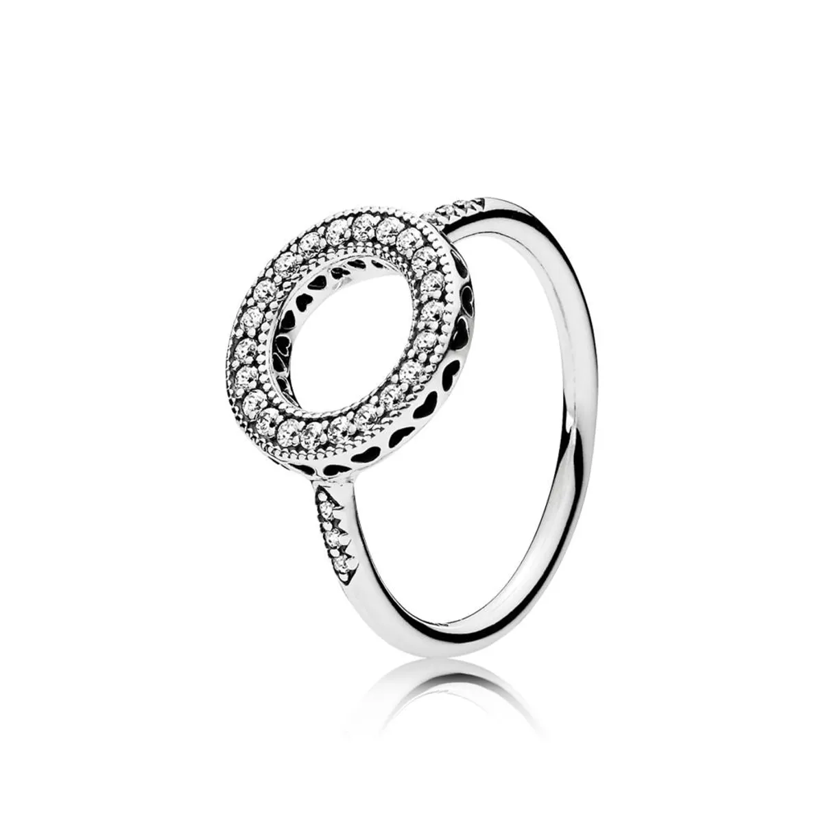 191039cz- Pandora ring med zirkoner