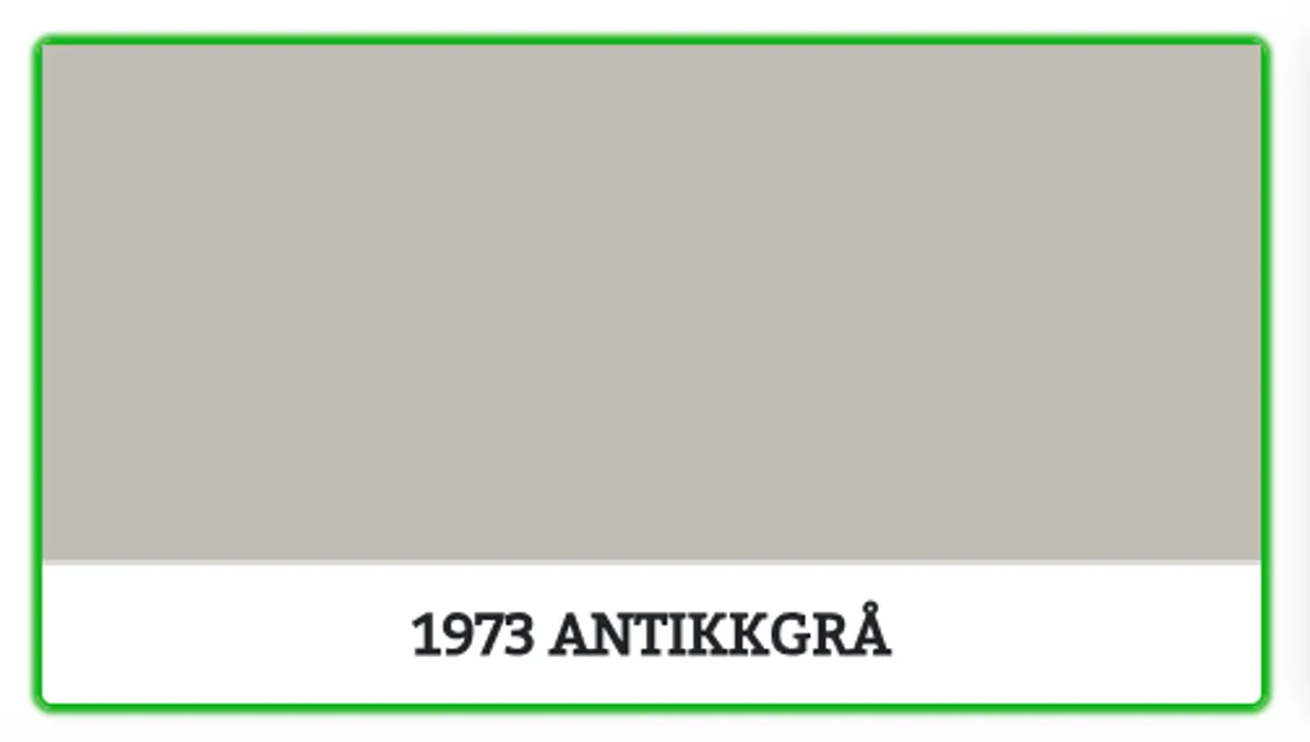 1973 - ANTIKKGRÅ - 0.45 L - Maling