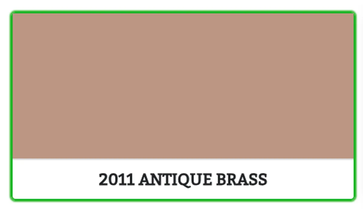 2011 - ANTIQUE BRASS - 0.45 L - Maling