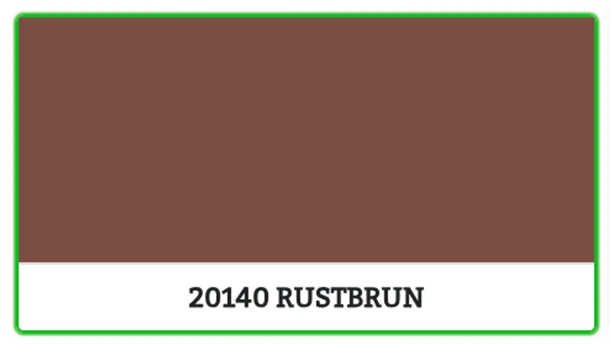 20140 - RUSTBRUN - 0.45 L - Maling