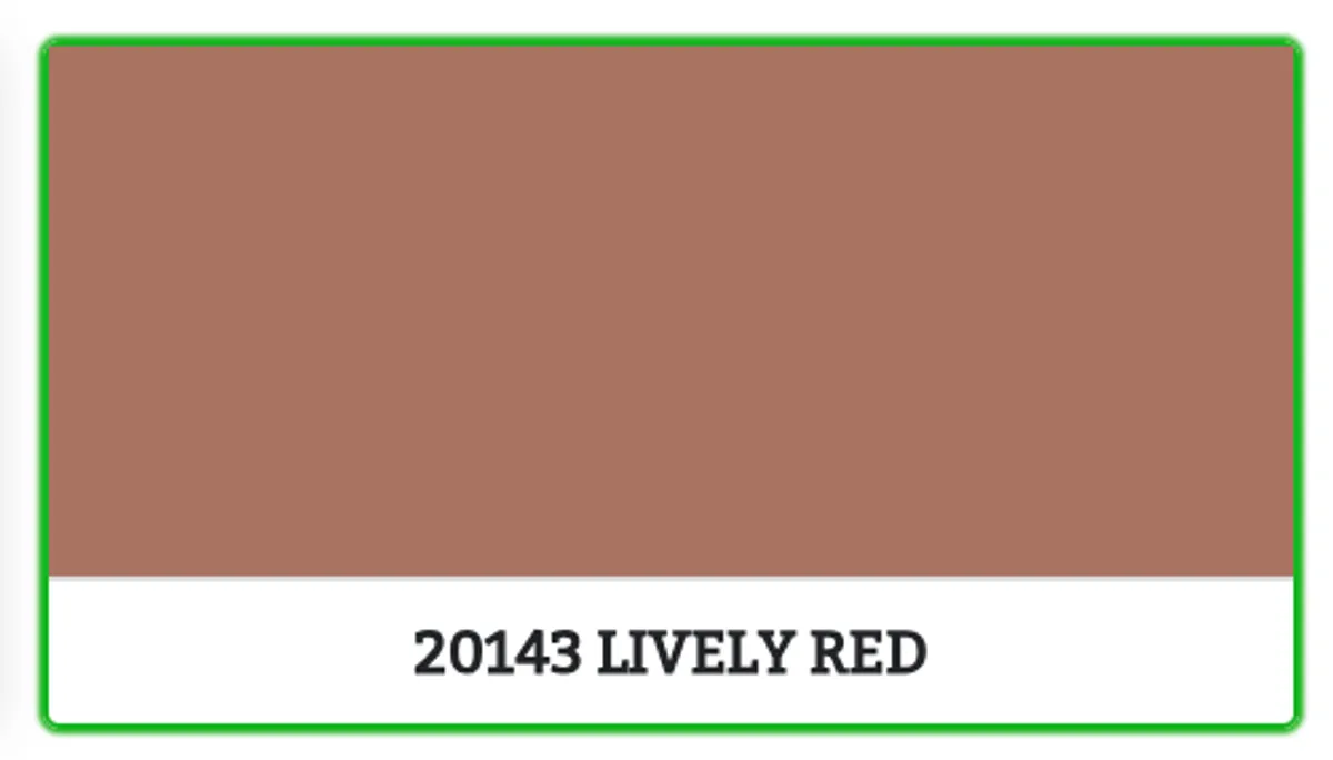 20143 - LIVELY RED - 2.7 L - Maling