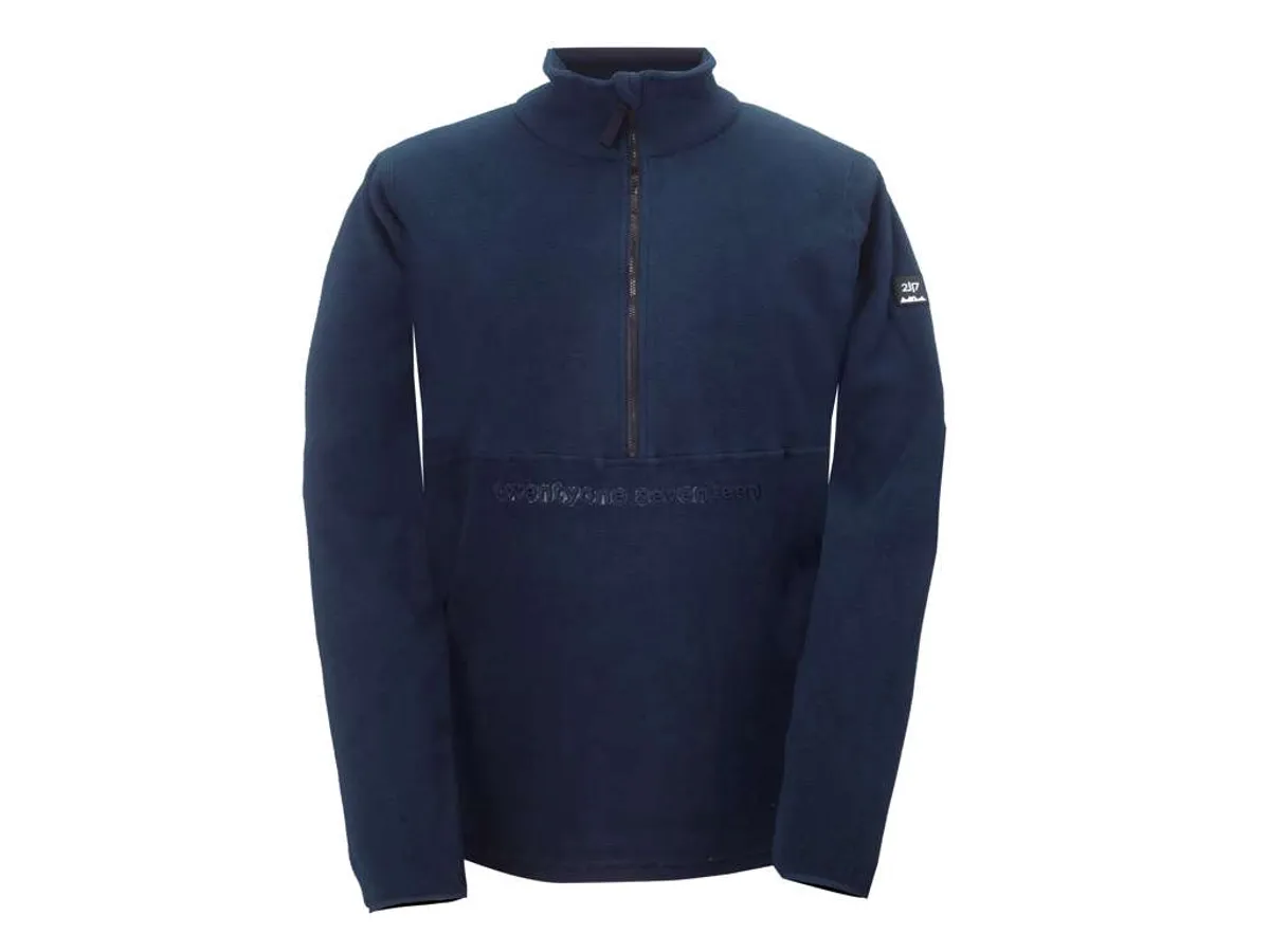 2117 OF SWEDEN Trollebo - Fleecetrøje - Half Zip - Navy - Str. 3XL