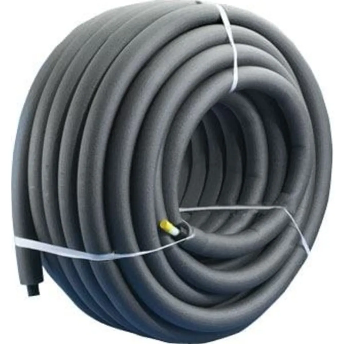 25 meter Wavin universal pex rør-i-rør med isolering til vand og varme, 28 mm