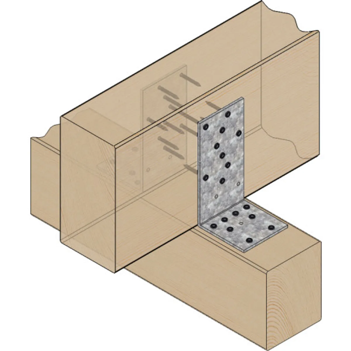 25 stk VINKELBESL.164X84X80MM 25STK