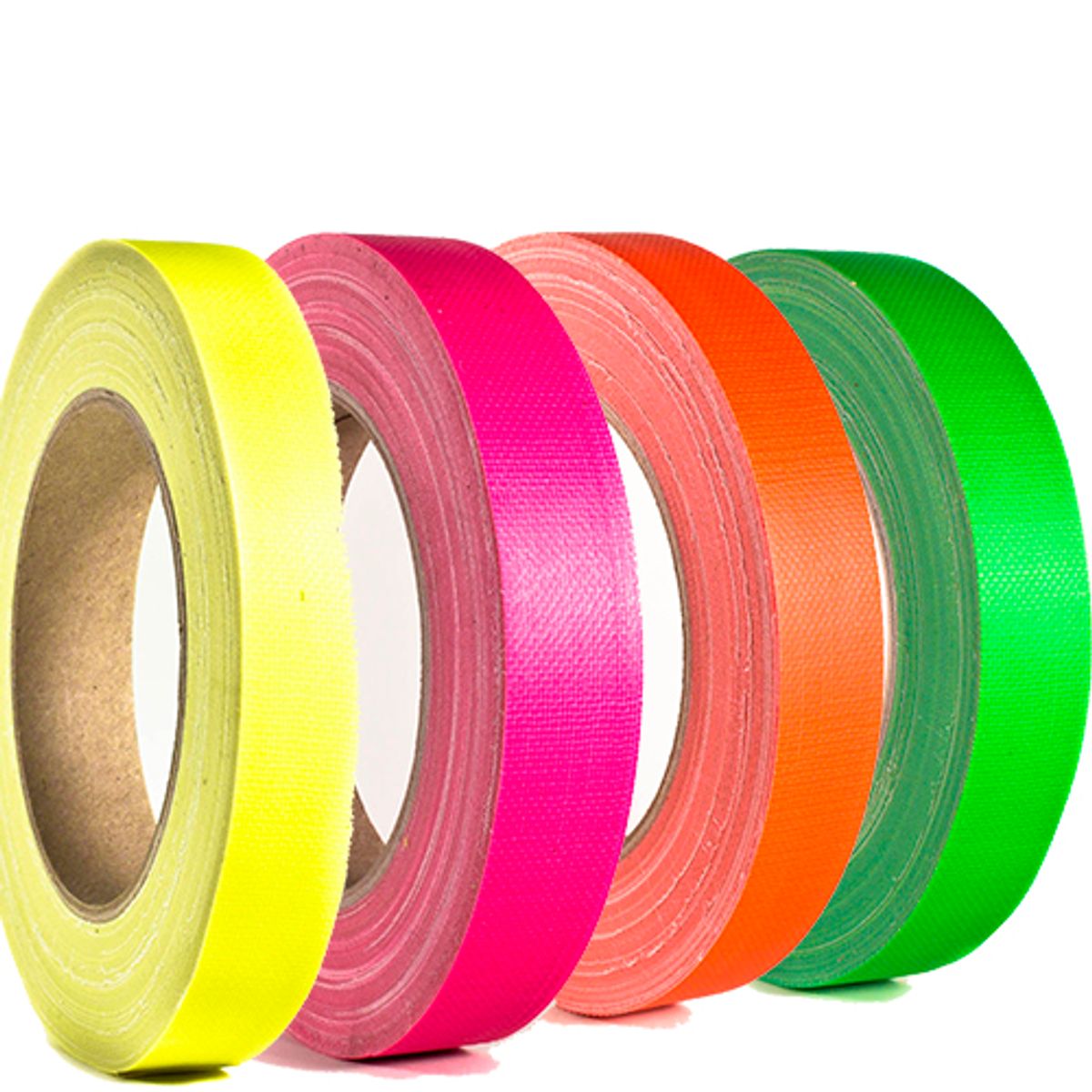 256 ruller Neon Gaffa Tape 19mm x 25m