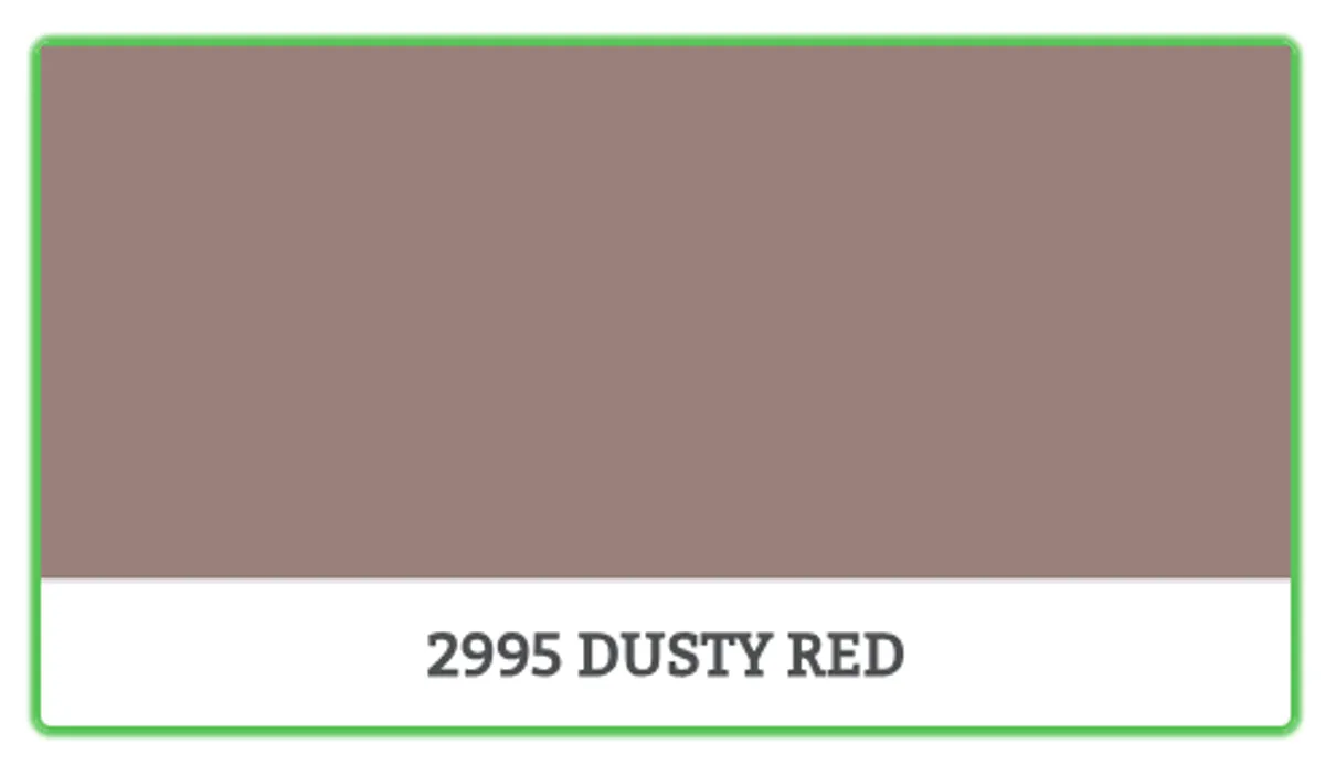 2995 - DUSTY RED - 0.45 L - Maling