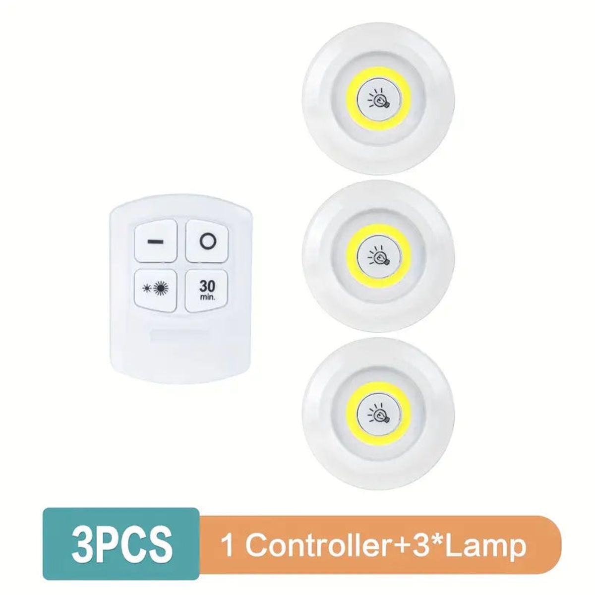 3-Pak LED Belysning - WeDoBetter.dk