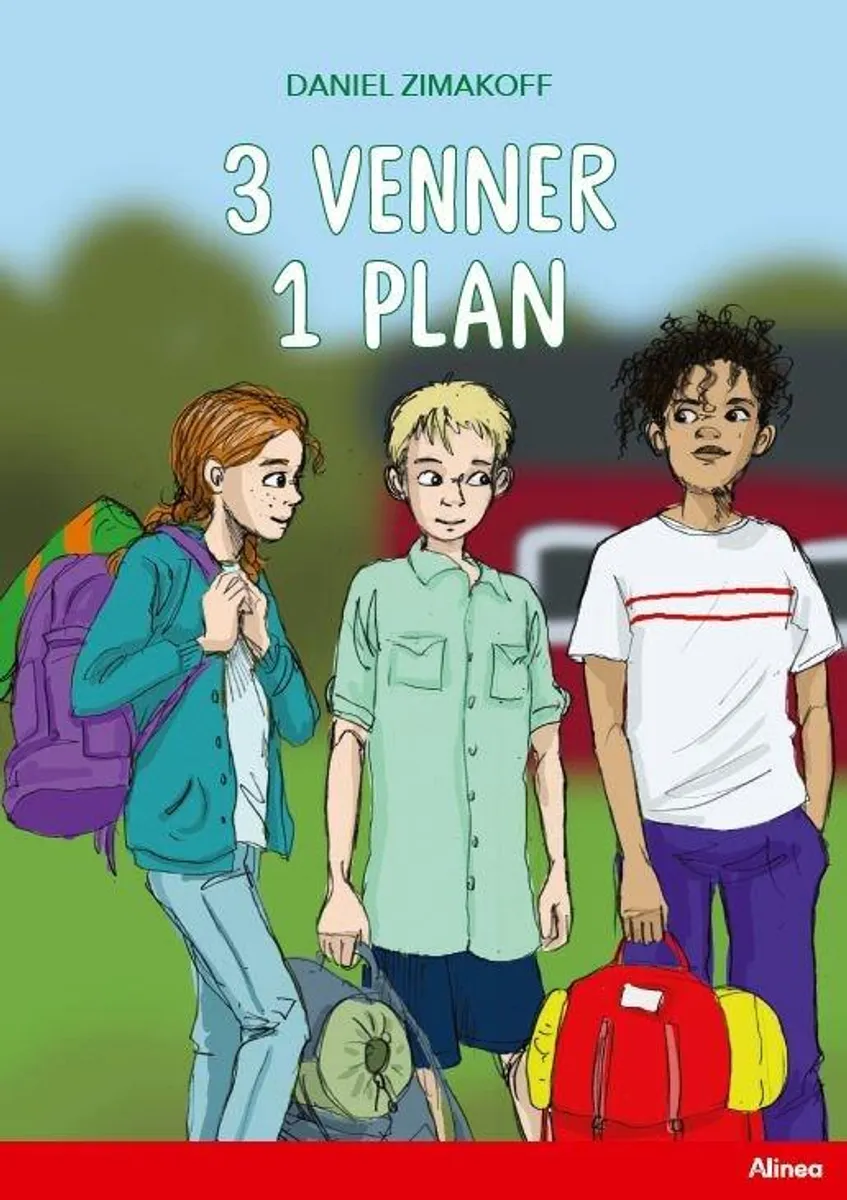 3 venner, 1 plan, Rød Læseklub