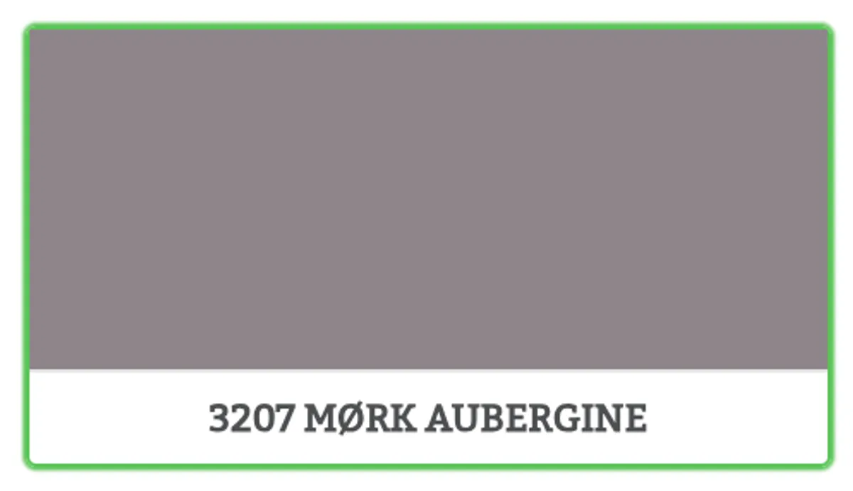 3207 - MØRK AUBERGINE - 0.45 L - Maling