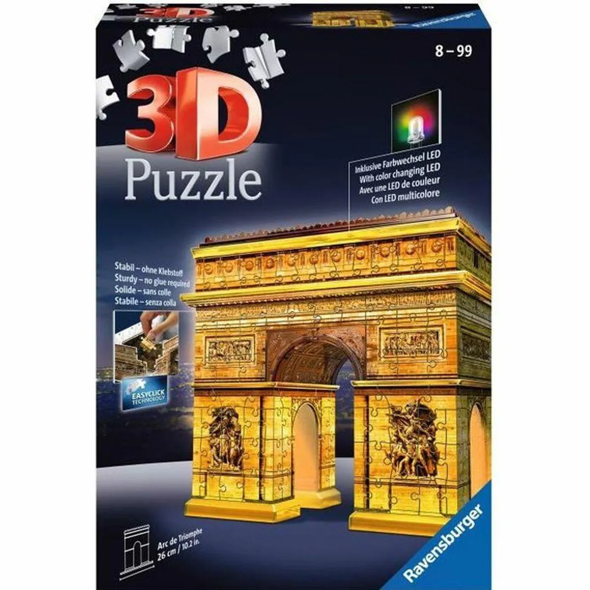 3D Puslespil Ravensburger Iceland: Kirkjuffellsfoss 216 Dele 3D