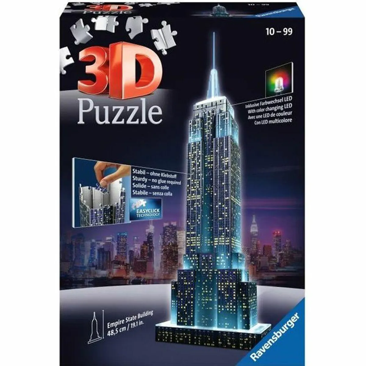 3D Puslespil Ravensburger Iceland: Kirkjuffellsfoss 216 Dele 3D