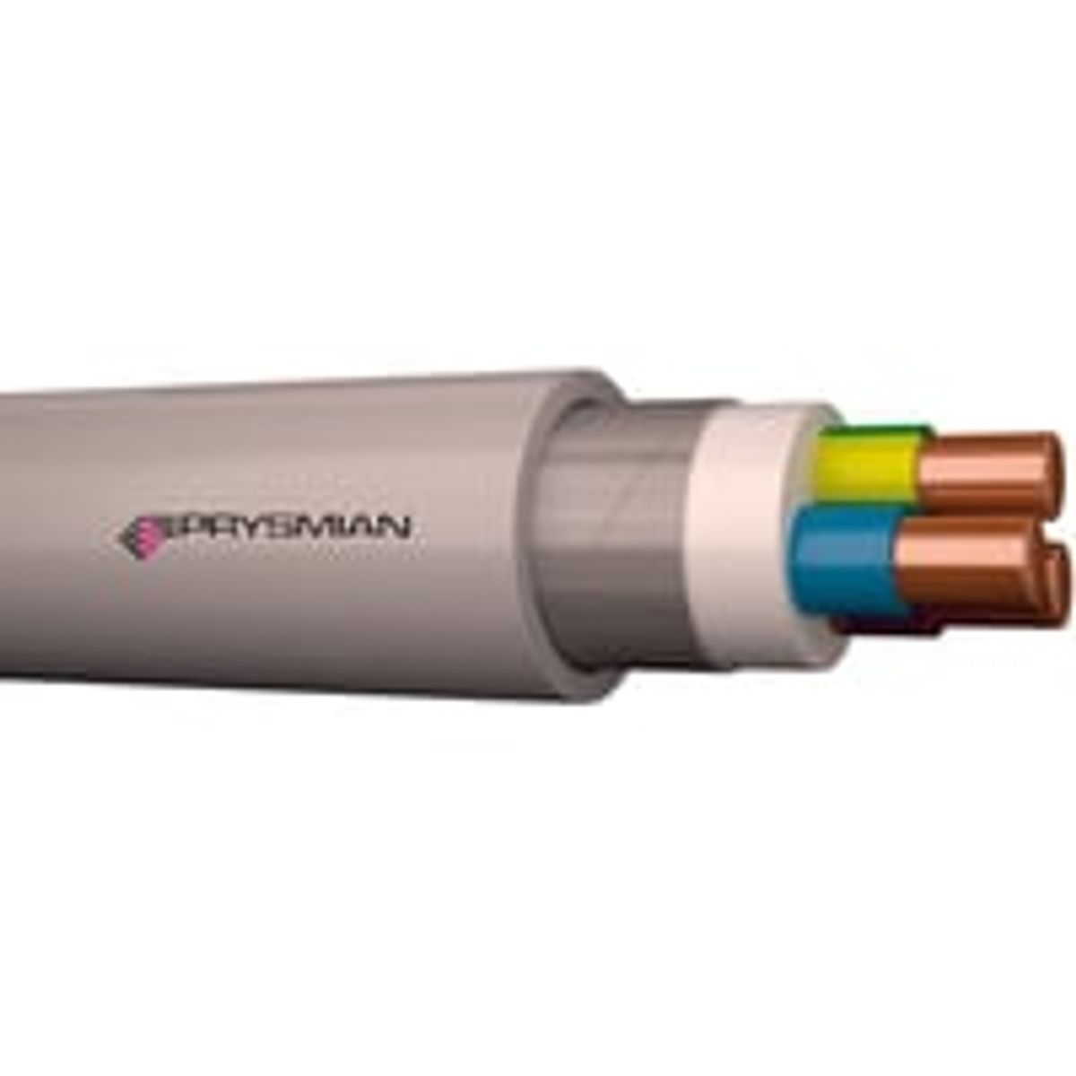 3G1,5 mm Armeret installationskabel halogenfri, HIKAJ, afmlt pr. meter (klippes) - Prysmian