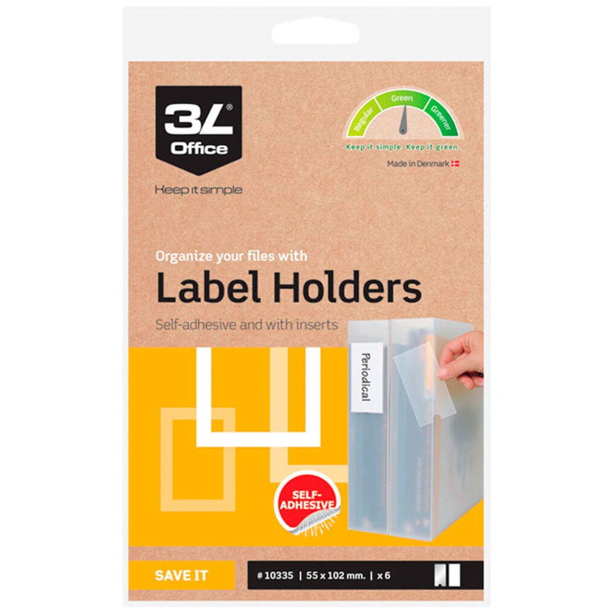 3L labelholder