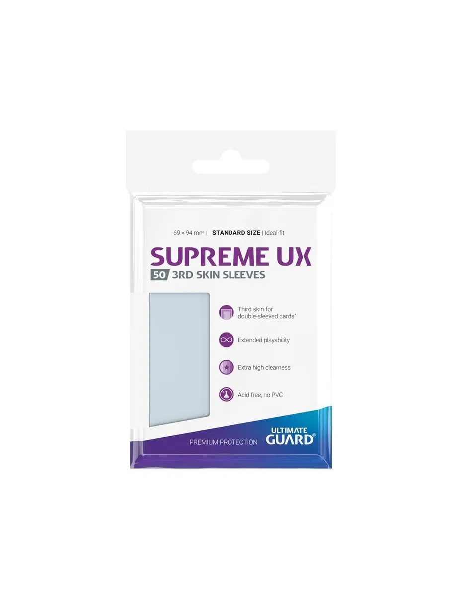 3rd Skin 50 Sleeves - Supreme UX - Ultimate Guard