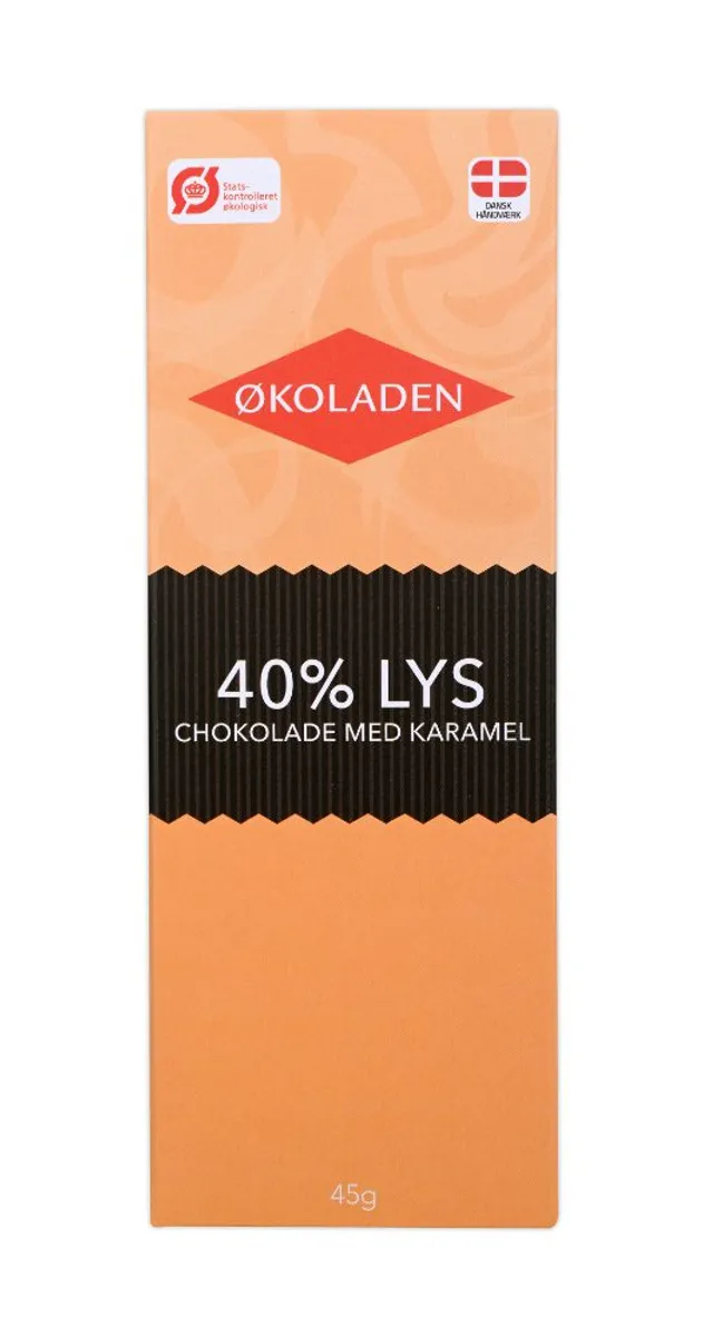 40% Lys med Karamel Bar