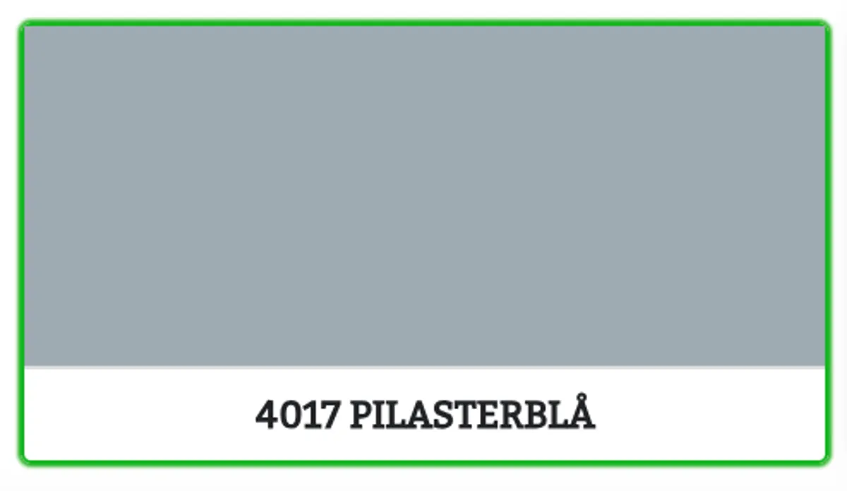 4017 - PILASTERBLÅ - 0.45 L - Maling