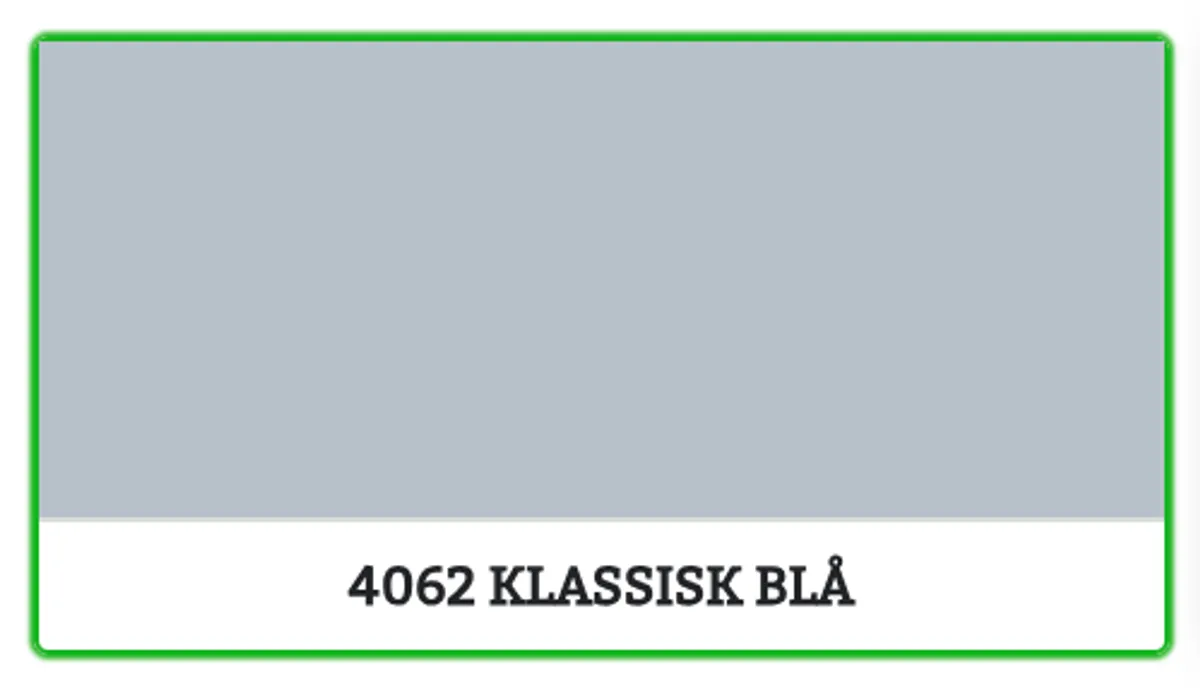 4062 - KLASSISK BLÅ - 0.45 L - Maling