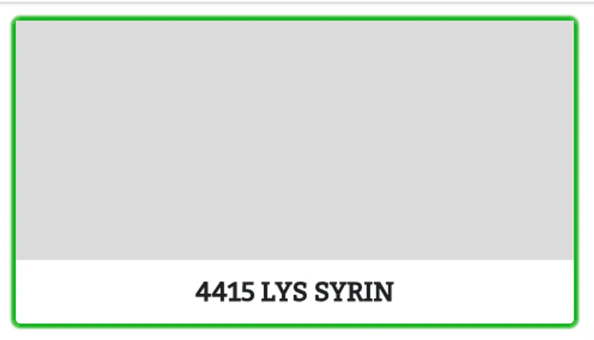 4415 - LYS SYRIN - 0.45 L - Maling