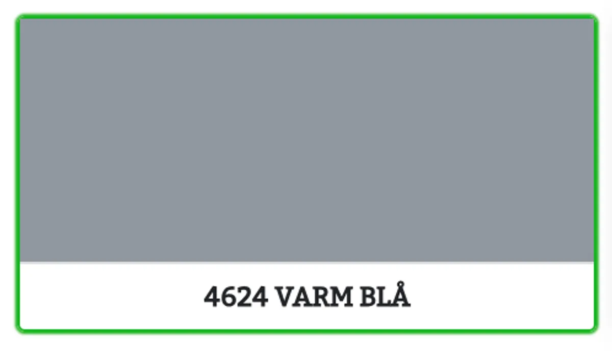 4624 - VARM BLÅ - 0.45 L - Maling