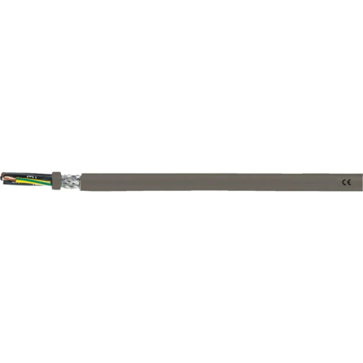 500 meter CTS Kabel LIHCH-JZ 4G2,5 brun, UV best. skærmet, nummerede, T500