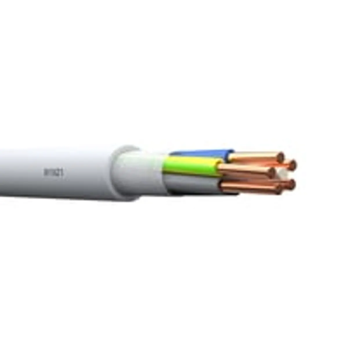 5G2,5 mm Proff installationskabel halogenfri - pr. meter