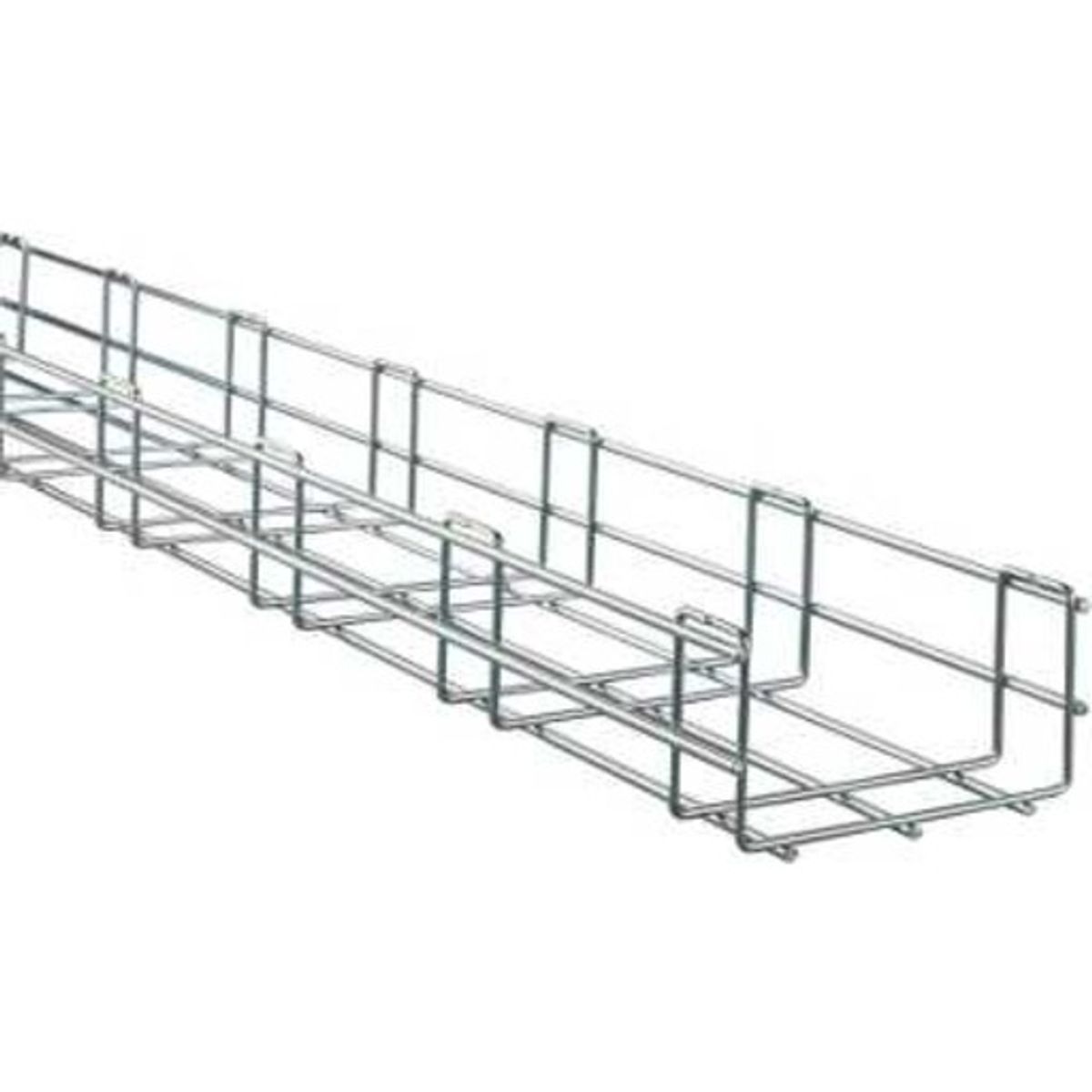 6 meter GITTERBAKKE 105X400 ZINC+