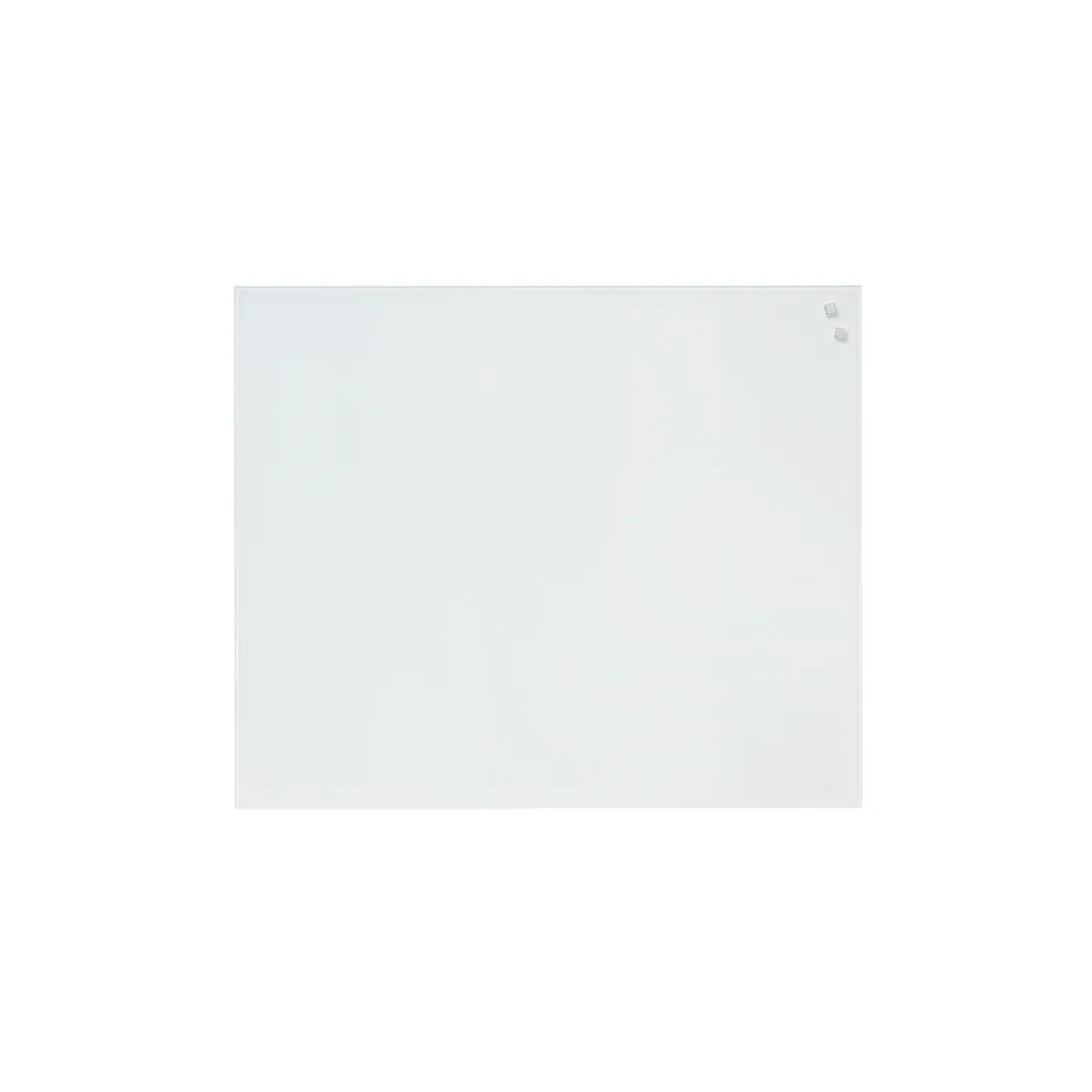 60 x 50 cm. PURE White Magnetisk Stænkplade