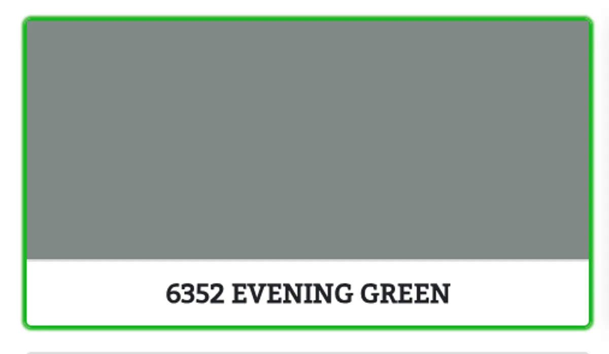 6352 - EVENING GREEN - 0.45 L - Maling