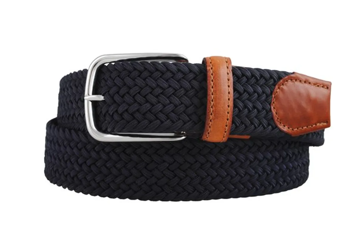 6806/35 Belt, Navy ribbon