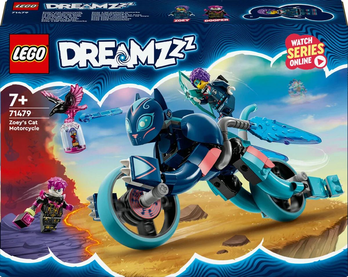 71479 LEGO DREAMZzz Zoeys kattemotorcykel