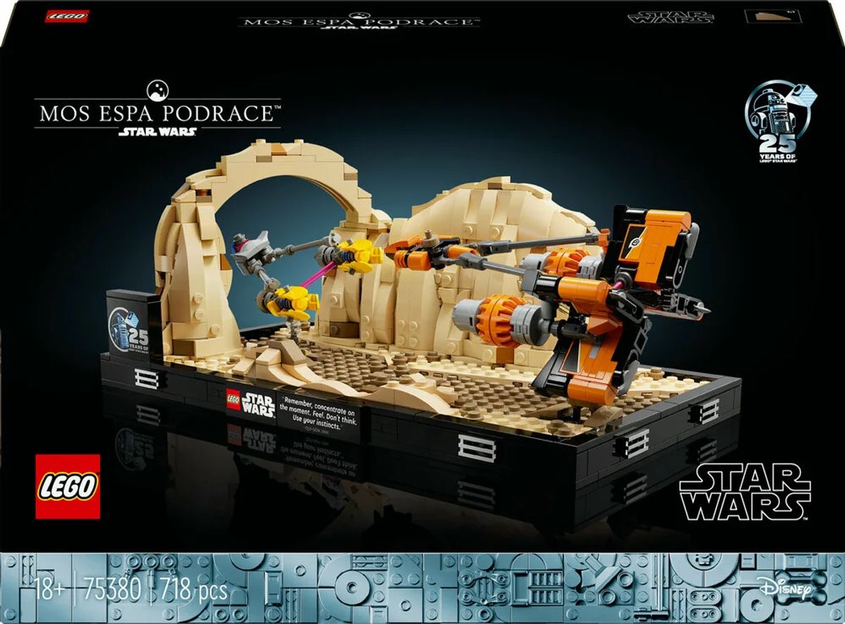 75380 LEGO Star Wars Diorama med Mos Espa-podrace&trade;