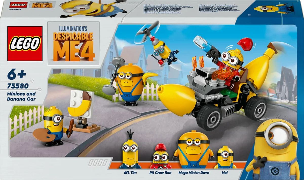 75580 LEGO Despicable Me Minions og bananbil