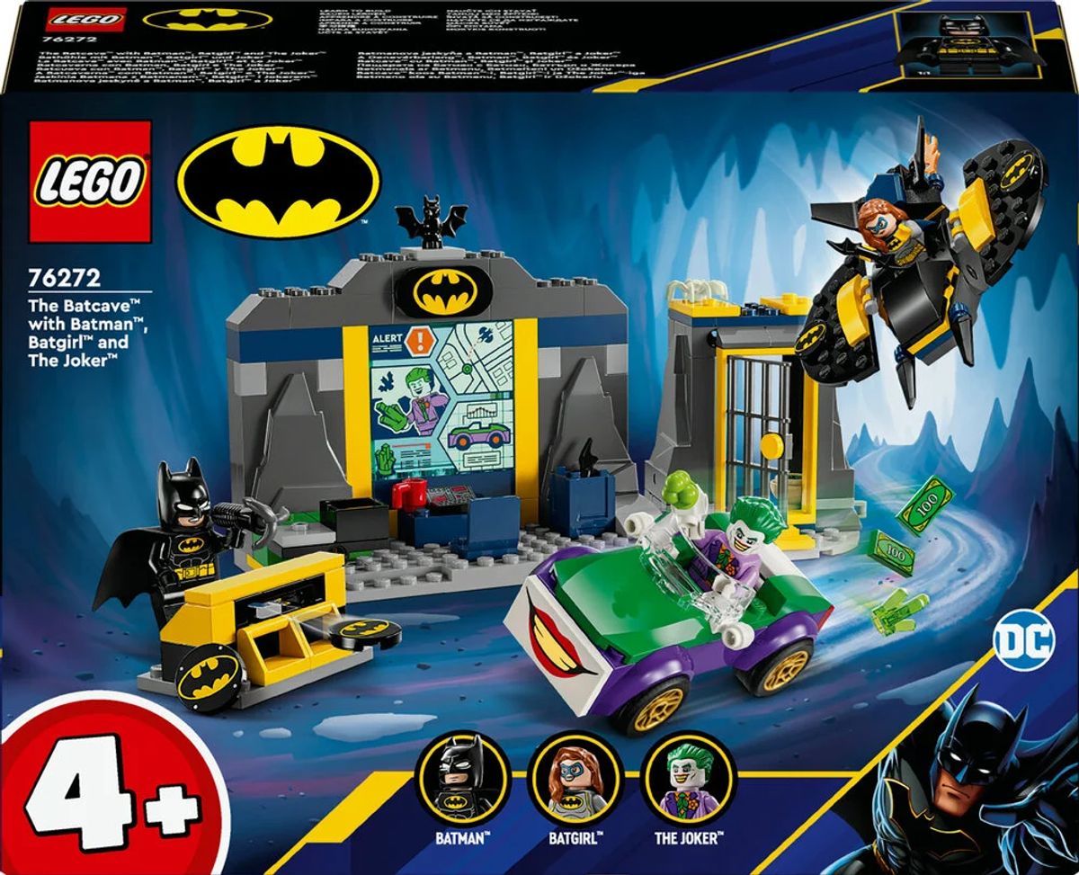 76272 LEGO Super Heroes DC Bathulen med Batman&trade;, Batgirl&trade; og Jokeren