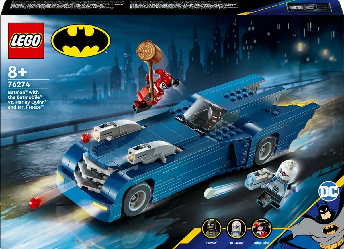 76274 LEGO Super Heroes DC Batman&trade; og Batmobile&trade; mod Harley Quinn&trade; og Mr. Freeze&trade;