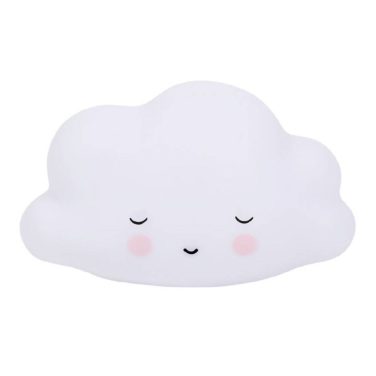 A Little Lovely Company Natlampe - 9x16x5,5 cm - Sleeping Cloud