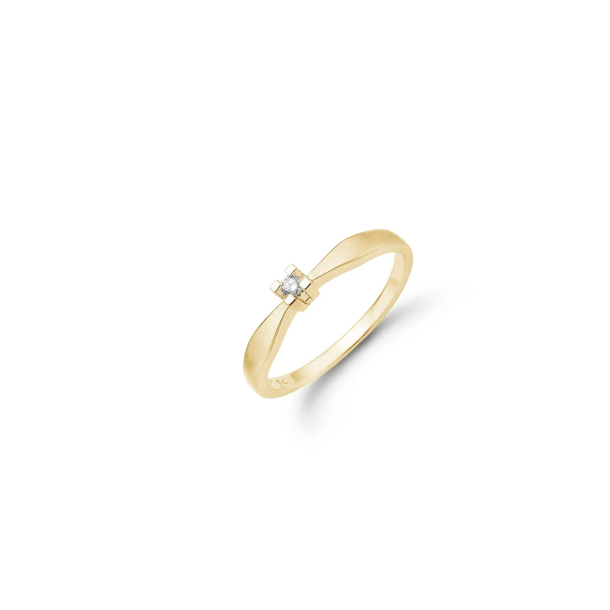 Aagaard - Eternity ring 0,03 ct. 8 kt. guld