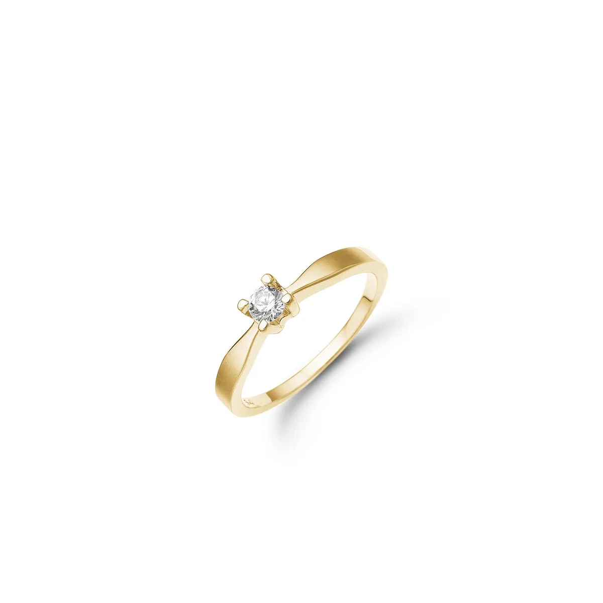 Aagaard - Eternity ring 0,15 ct. 14 kt. guld