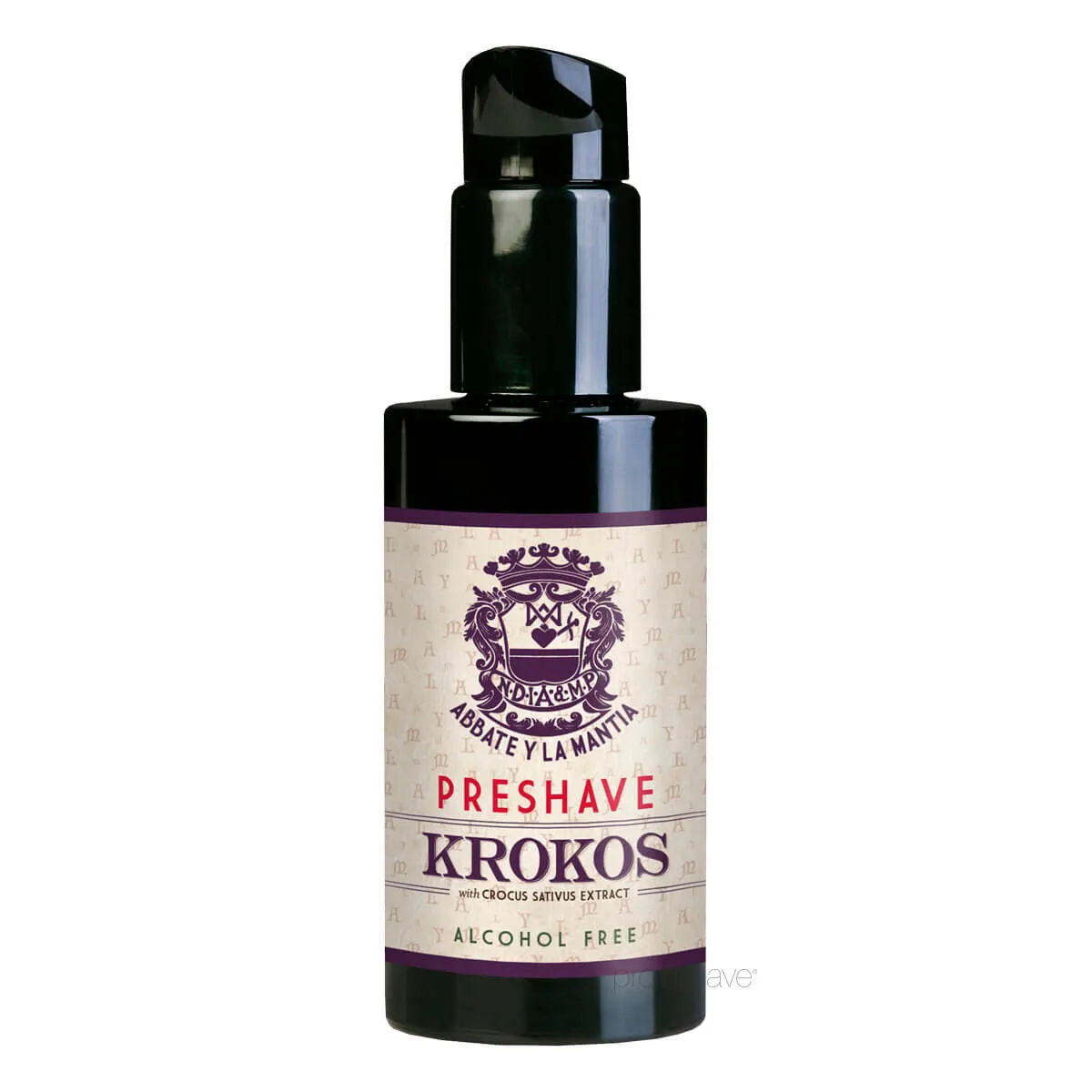 Abbate Y La Mantia Preshave Olie, Krokos, 100 ml.